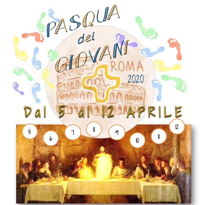 Una Settimana Santa diversa, con momenti di preghiera, catechesi, condivisione in gruppo, visite culturali e spirituali nella città, partecipazione alle celebrazioni del triduo, Via Crucis e Messa di Pasqua con il Papa